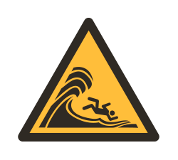 symbol for rip currents