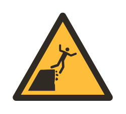 symbol for rock cliffs